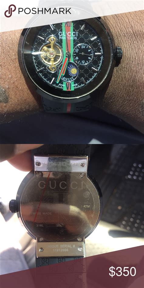 how can i tell if my gucci watch is fake|check gucci watch serial number.